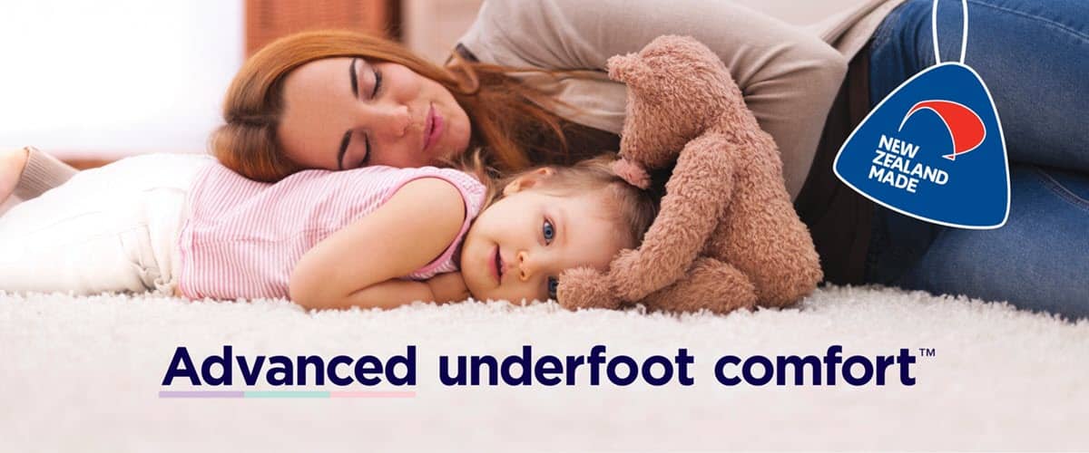 Giles Carpet Advanced underfoot comfort NZ